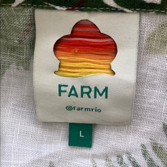 Farm Rio Cocoa Forrest Utilitary Mini Dress - Size Large - NWOT - Picture 2 of 3